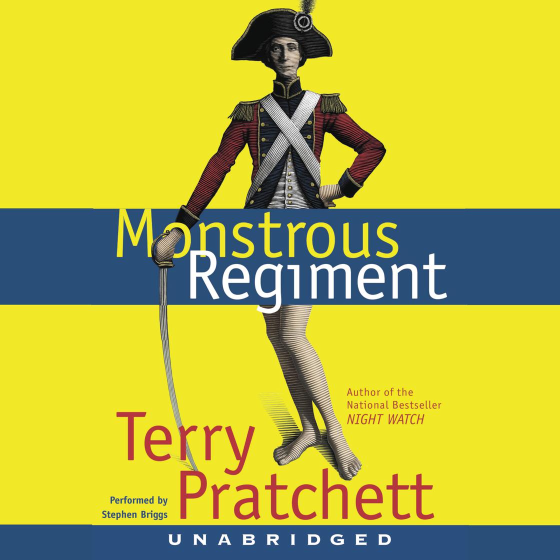 View audiobook of Monstrous Regiment by Terry Pratchett