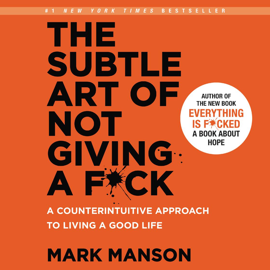 View audiobook of The Subtle Art of Not Giving a F*ck by Mark Manson