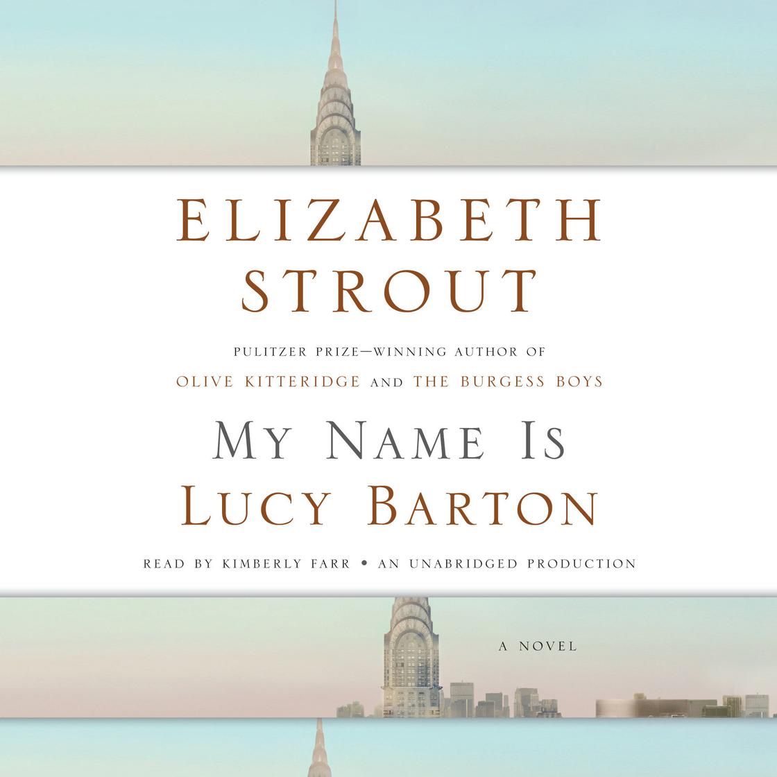 View audiobook of My Name Is Lucy Barton by Elizabeth Strout