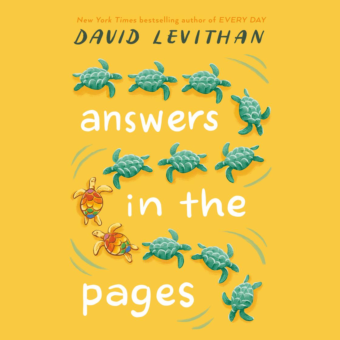 View audiobook of Answers in the Pages by David Levithan