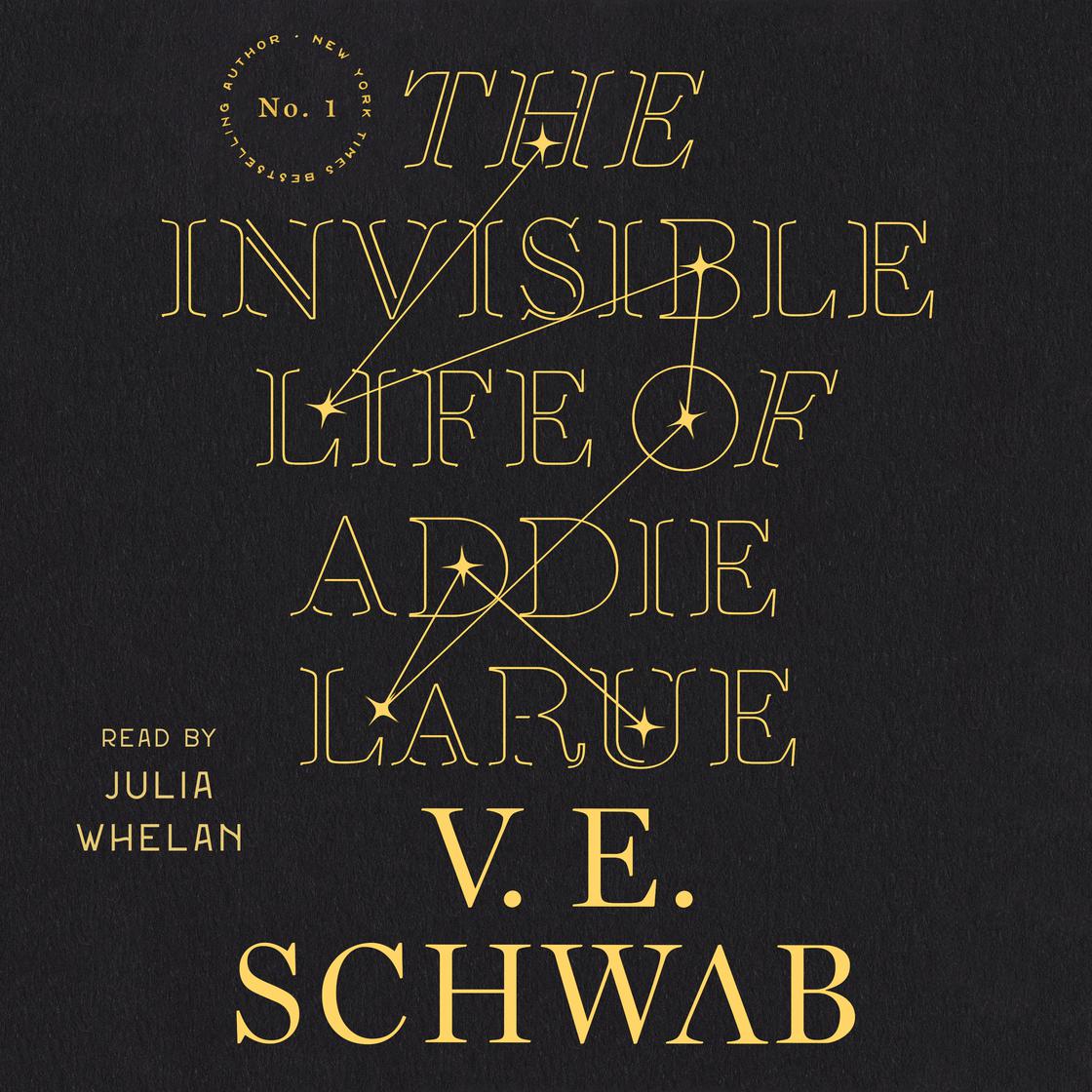 View audiobook of The Invisible Life of Addie LaRue by V. E. Schwab