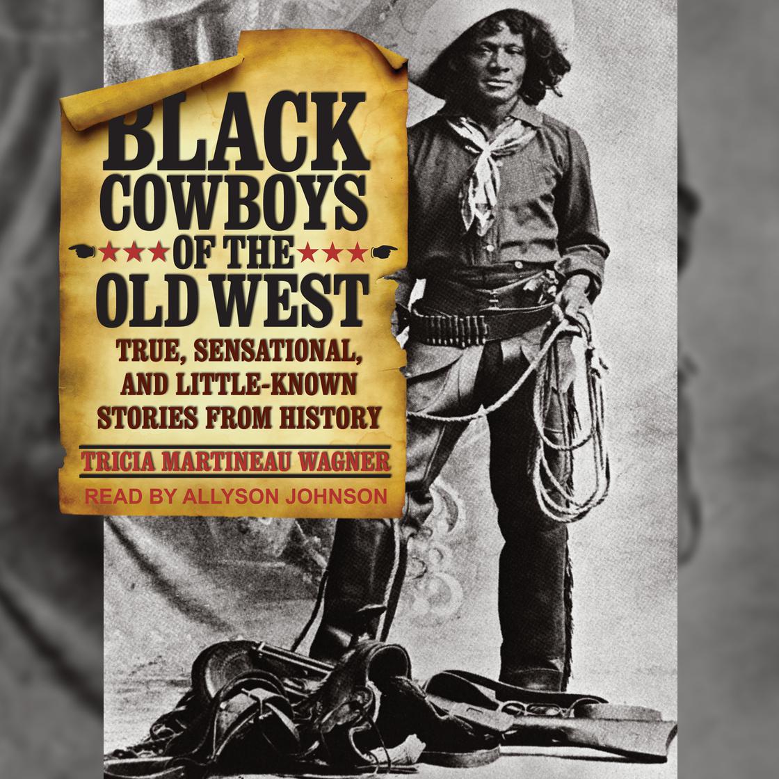 View audiobook of Black Cowboys of the Old West by Tricia Martineau Wagner