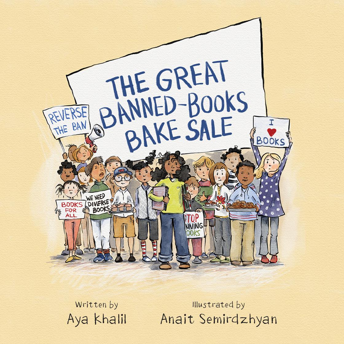 View audiobook of The Great Banned-Books Bake Sale by Aya Khalil