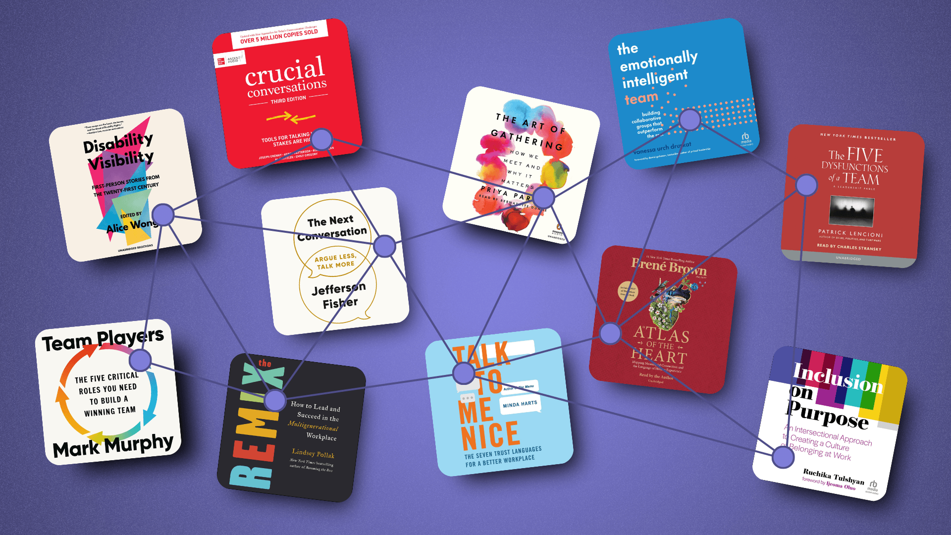 Collage of audiobook covers